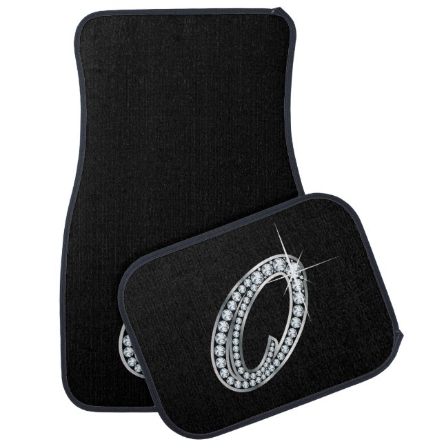 O Faux-"Diamond Bling" Car Mat (Set)