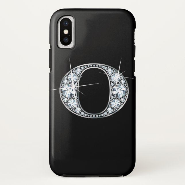 O Faux "Diamond Bling"  Case-Mate iPhone Case (Back)