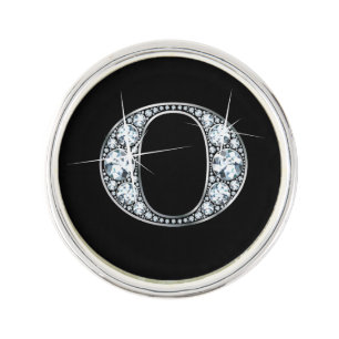 O Faux-"Diamond Bling" Pin