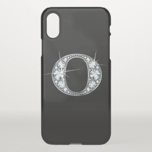 O Faux "Diamond Bling" iPhone X Case