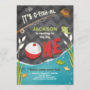 10+ Adorable O-Fish-Ally One Birthday Invitation Templates  Download  Hundreds FREE PRINTABLE Birthday Invitation Templates