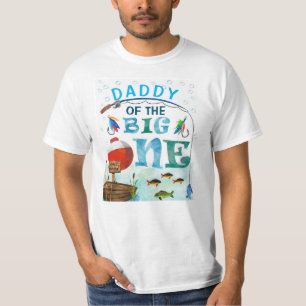 O-fish-ally, 1st birthday, Daddy of the big one T-Shirt