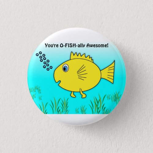 O_Fish_ally Awesome Swimming Cartoon Fish Button