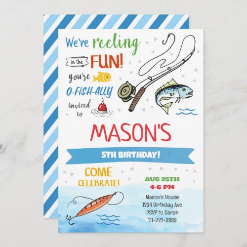 O_Fish_Ally Fishing Birthday Party Invitation