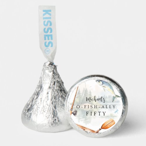 O-Fish-Ally Fishing Themed Birthday Party Hershey®'s Kisses®