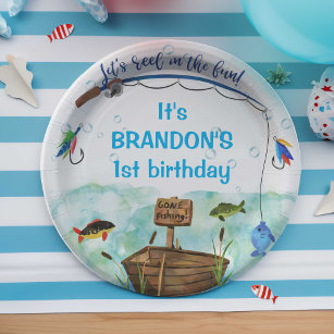 Fishing Theme for Outdoor Sports Fisherman Birthday Party Ideas, Photo 10  of 10