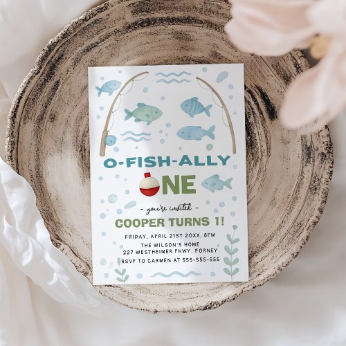 O-Fish-Ally One 1st Birthday