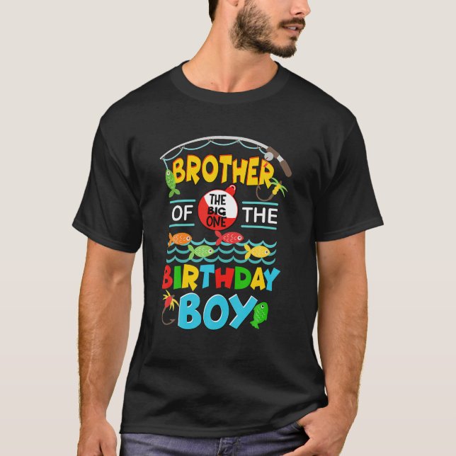 O Fish Ally One Birthday Brother Of The Birthday B T-Shirt (Front)
