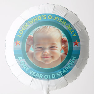 O-Fish-ally ONE Customizable Balloon