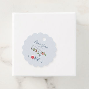 O-fish-ally one fishing 1st boy birthday favor tags
