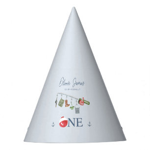 O-fish-ally one fishing 1st boy birthday party hat