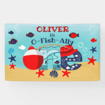 O-fish-ally One | I'M The Big ONE | First Birthday