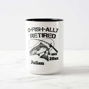 O Fish Ally Retired 2026 Fishing custom name Two-Tone Coffee Mug