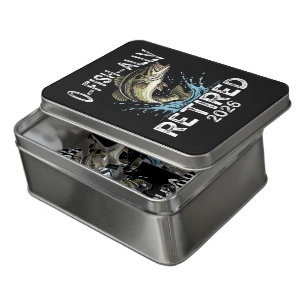 O-Fish-Ally Retired 2026 Humor Funny Jigsaw Puzzle