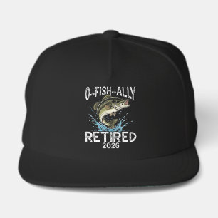 O-Fish-Ally Retired 2026 Humor Funny Snap Back Hat