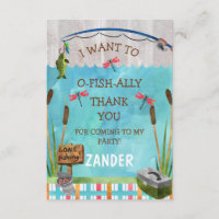 O fish ally Thank You Card