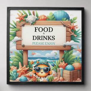O-Fish-Ally The Big One Fishing Birthday Peel And Stick Photo Tile