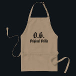 O.G. Original Grilla Apron<br><div class="desc">Show you've got game with the O. G. Original Grilla Apron</div>