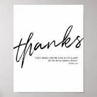 O Give Thanks Unto the Lord for He Is Good For His