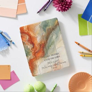 O GIVE THANKS UNTO THE LORD |Thanksgiving Gift iPad Smart Cover