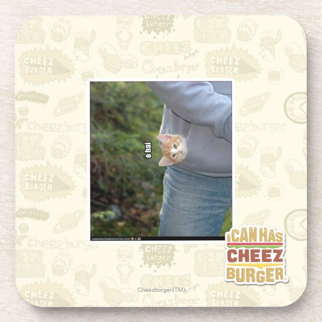 O hai beverage coaster (Front)