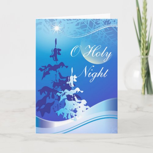 O Holy Night Bible Verse Isaiah 96 Christmas Card