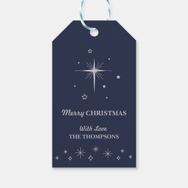 O' HOLY NIGHT / Christmas Gift Tag (Front)