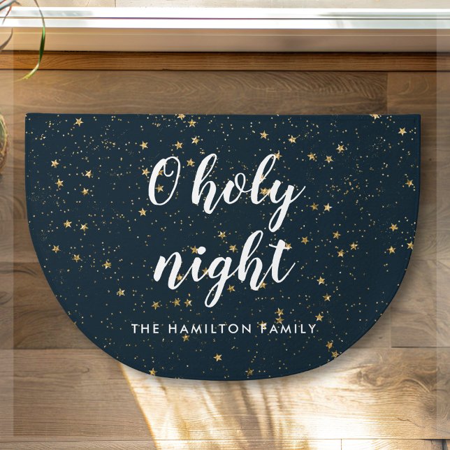 O Holy Night Christmas Star  Doormat (Creator Uploaded)