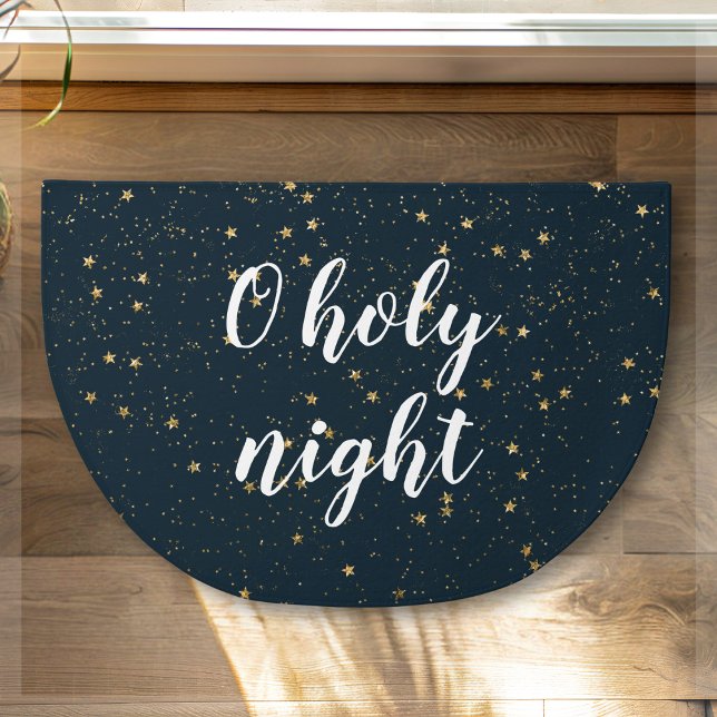 O Holy Night Christmas Star  Doormat (Creator Uploaded)