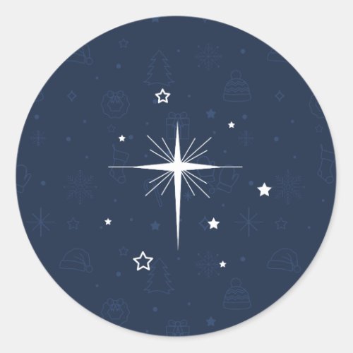 O HOLY NIGHT  Christmas Stickers