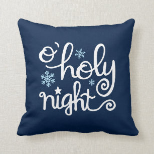 Oh Holy Night Church Pillow | Little Birdie