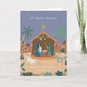 O Holy Night Christmas Ecard (Hymn)