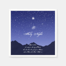 Download Holy Night Napkins Zazzle