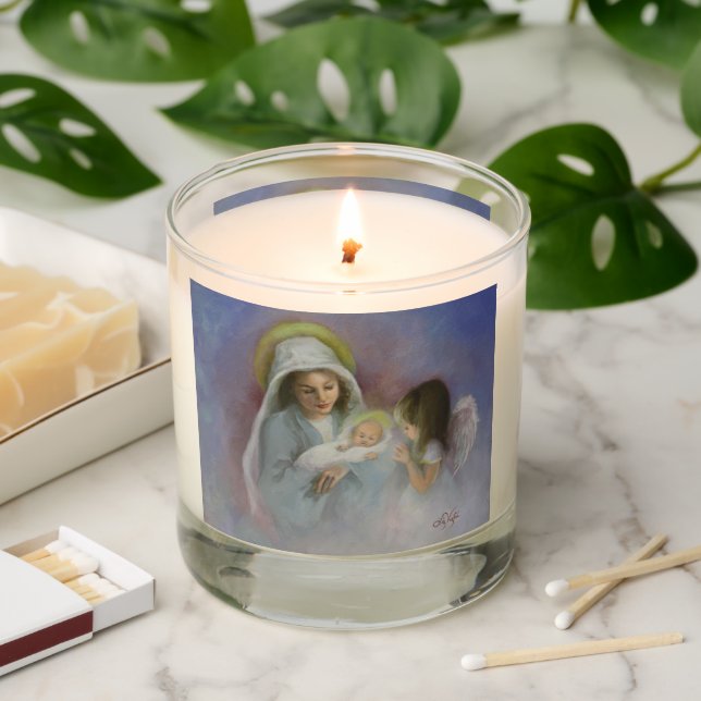 O Holy Night Scented Jar Candle (Lit)