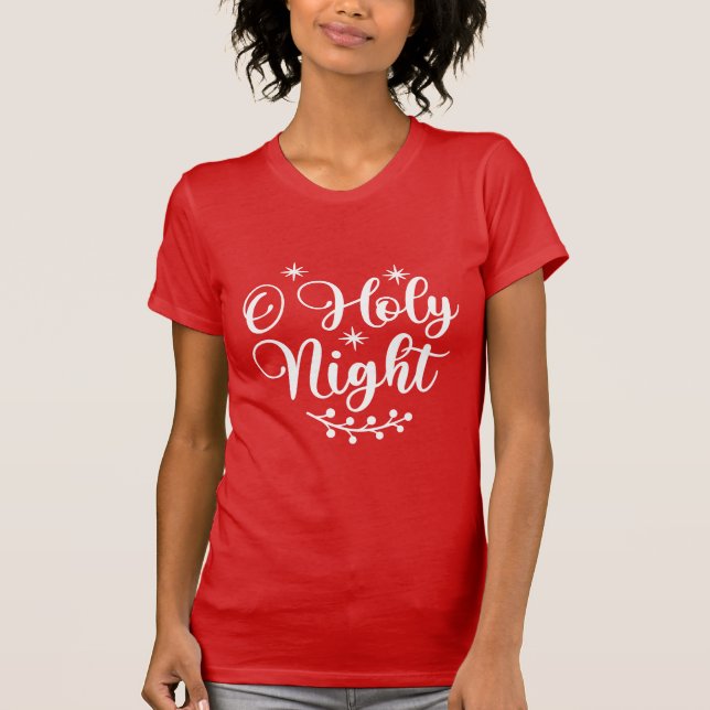 O Holy Night Women's T-Shirt (Front)