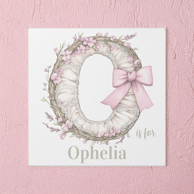O is for Custom Name Whimsical Letter Art (Creator Uploaded)