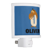 O is for Owl | Add Your Name Night Light (Right)