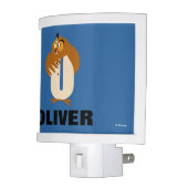 O is for Owl | Add Your Name Night Light (Left)