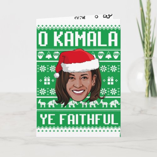 O KAMALA YE FAITHFUL CARD