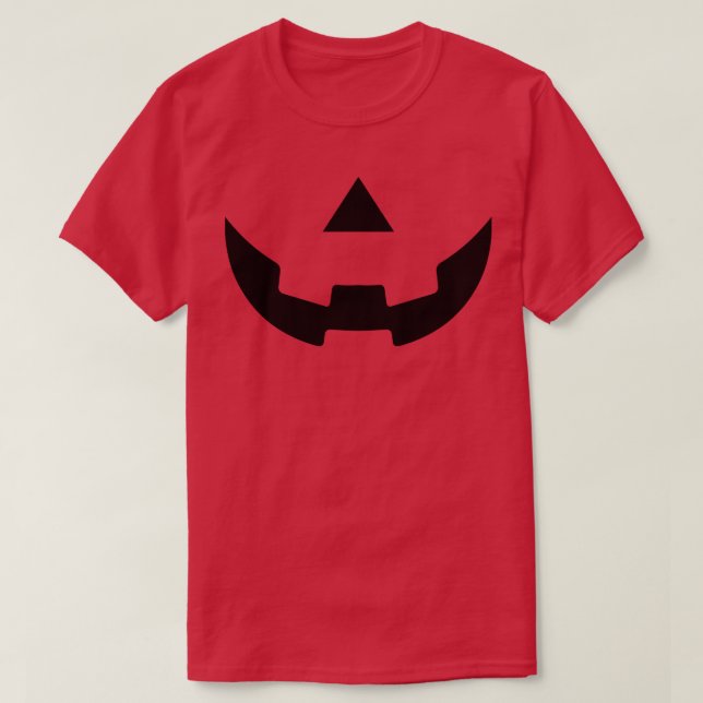 O Lantern Mouth Nose T-Shirt (Design Front)