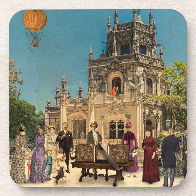 O Mago da Regaleira Beverage Coaster (Front)