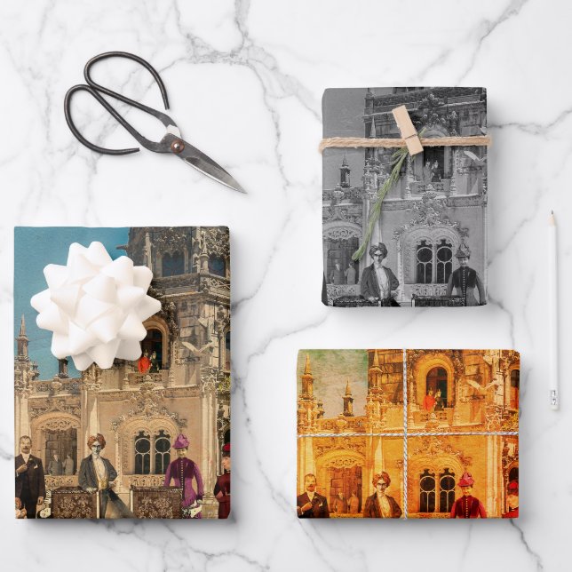 O Mago da Regaleira Wrapping Paper Sheets (Front)