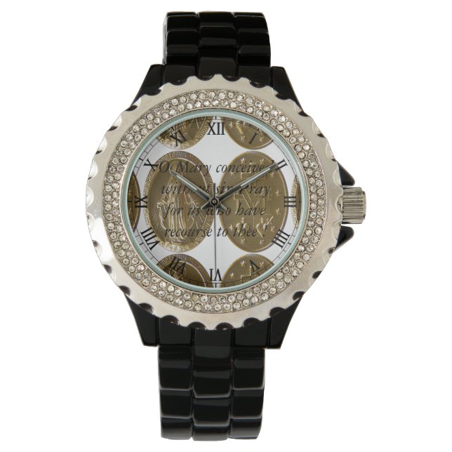 O Mary conceived without sin... Watch (Front)