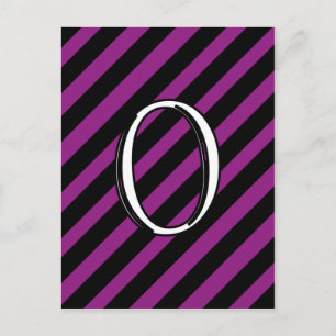 O Monogram Postcard