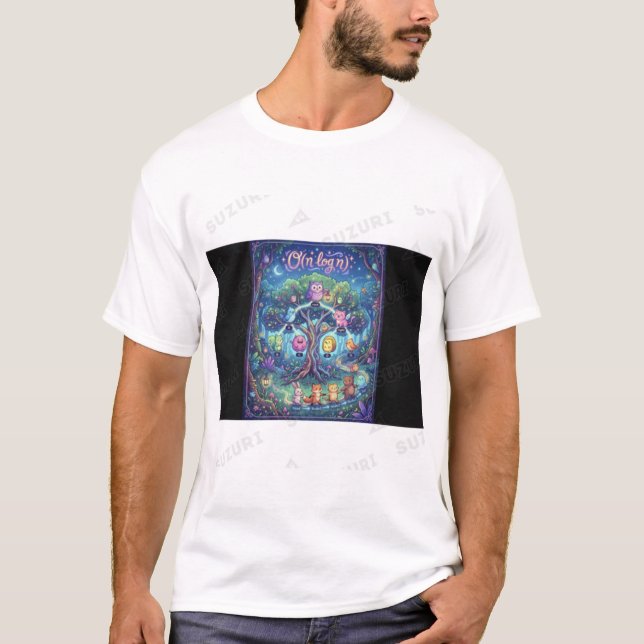 O(n log n) Binary Tree Algorithm T-Shirt | CS Comp (Front)