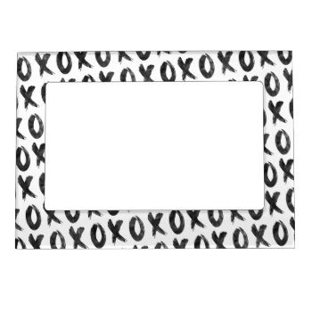 ✘o✘o Magnetic Photo Frame by byDania at Zazzle