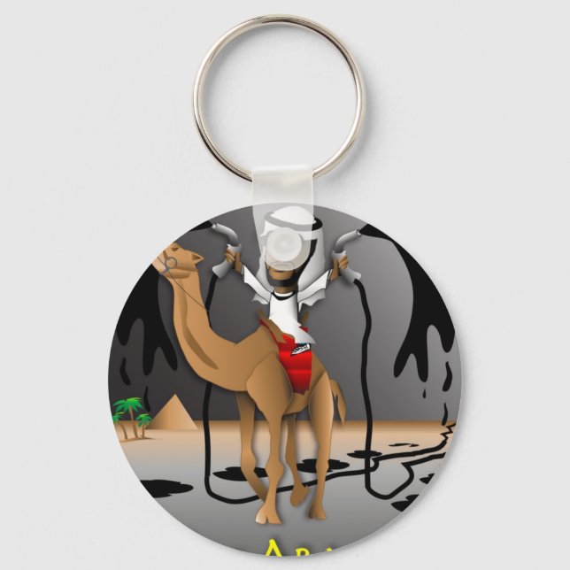 O of Arabia Keychain (Front)