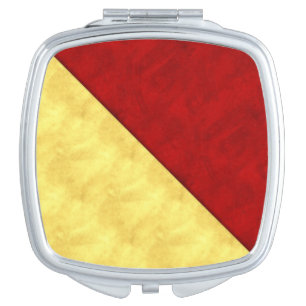 O Oscar Watercolor Nautical Signal Maritime Flag Vanity Mirror