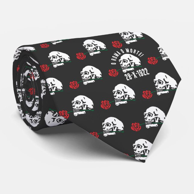 O ROMA O MORTE! NECK TIE (Rolled)