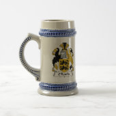 O Rourke Coat of Arms Stein - Family Crest (Left)